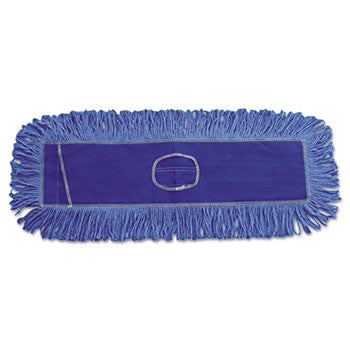 Mop Head, Dust, Looped-End, Cotton/Synthetic Fibers (12/Case)-Boardwalk-T-Ray Specialties